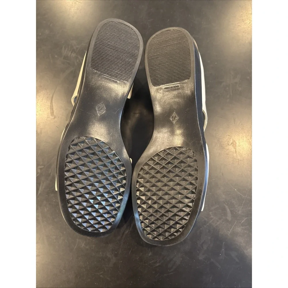 Hush Puppies Anytime Women's Leather Comfort Sandals Bone Open Toe Slip On 7.5